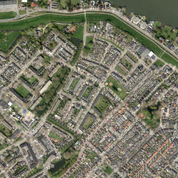 Slikkerveer map(satellite map)
