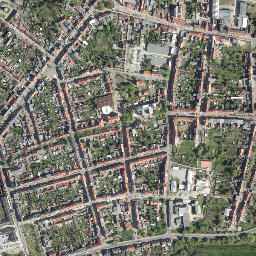 Roßlau map(satellite map)