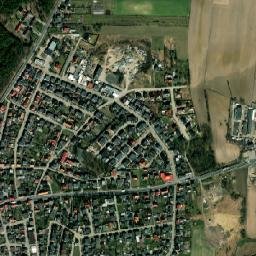 Piaski map(satellite map)