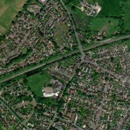 Churchdown map(satellite map)