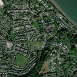 Passage West map(satellite map)