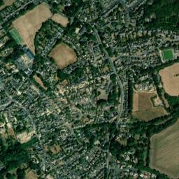 Charlbury map(satellite map)