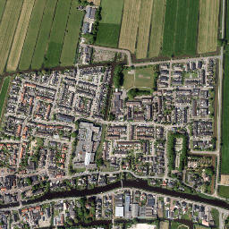 Bleskensgraaf map(satellite map)