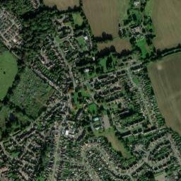 Caddington map(satellite map)