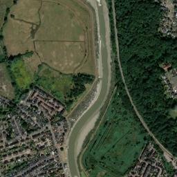 Rowhedge map(satellite map)