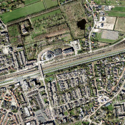 Rhoon map(satellite map)