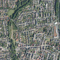 Senden map(satellite map)
