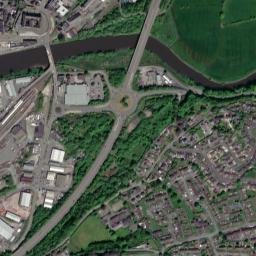 Carmarthen map(satellite map)