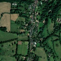 Much Hadham map(satellite map)