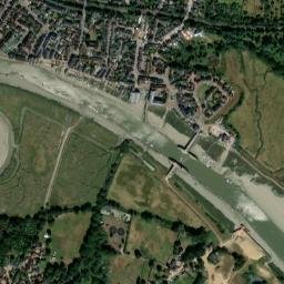 Wivenhoe map(satellite map)