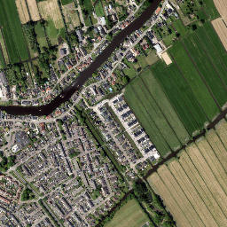 Giessenburg map(satellite map)