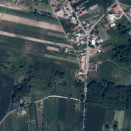 Słupia map(satellite map)