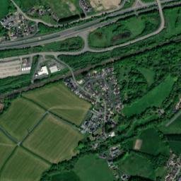 Llysonen Road, Carmarthen, Carmarthenshire High Resolution Satellite Map