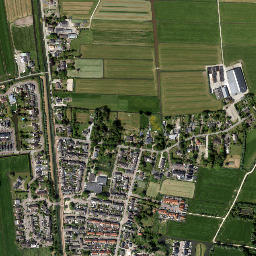 Schelluinen map(satellite map)