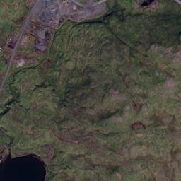 Happy Valley Alaska High Resolution Satellite Map