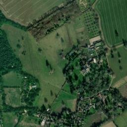 1 The Old Rectory, Ayot Saint Lawrence High Resolution Satellite Map