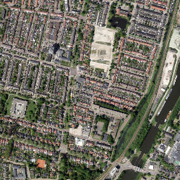 Gorinchem map(satellite map)