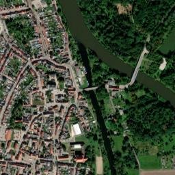 Nienburg/Saale map(satellite map)