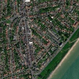 Frinton-on-Sea map(satellite map)