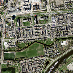 Hellevoetsluis map(satellite map)