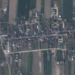 Lisków map(satellite map)