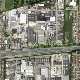 Neder-Hardinxveld map(satellite map)
