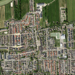Boven-Hardinxveld map(satellite map)