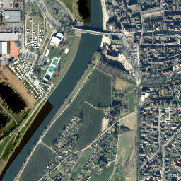 Holzminden map(satellite map)