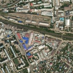 Ulan-Ude map(satellite map)