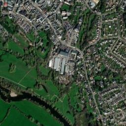 Abergavenny map(satellite map)