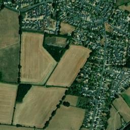 North Leigh map(satellite map)