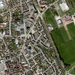 Ouddorp map(satellite map)
