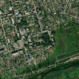 Zarichne map(satellite map)