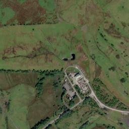 Brynamman map(satellite map)