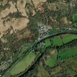 Brecon Road, Brecon Beacons National Park High Resolution Satellite Map