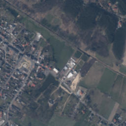 Koźminek map(satellite map)