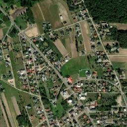 Krzywda map(satellite map)