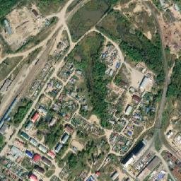 Nogliki map(satellite map)