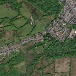 Cross Hands map(satellite map)
