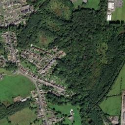 6 Dyffryn Road, Ammanford, Carmarthenshire High Resolution Satellite Map