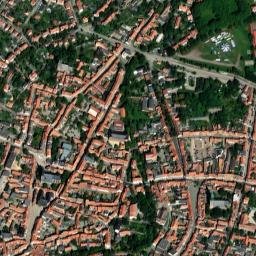 Quedlinburg map(satellite map)