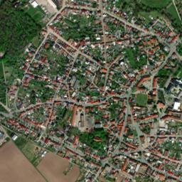 Hoym map(satellite map)