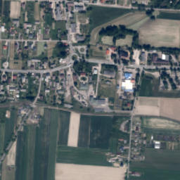 Głuchów map(satellite map)