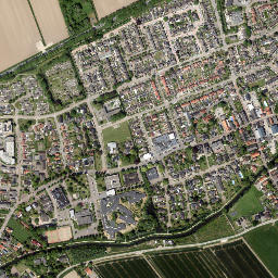 Almkerk map(satellite map)