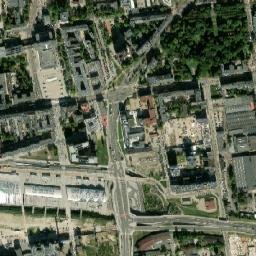 Łódź map(satellite map)