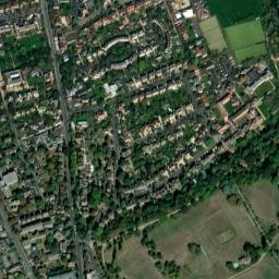 6 Bardwell Road, Oxford, Oxfordshire OX2 High Resolution Satellite Map