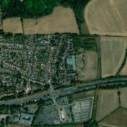 London Road, Oxford, Oxfordshire, UK High Resolution Satellite Map