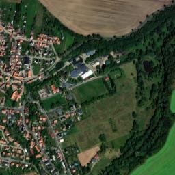 Weddersleben map(satellite map)
