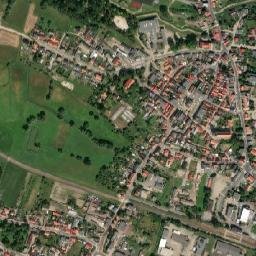 Poniec map(satellite map)