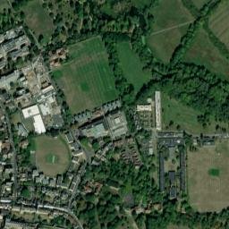 University of Oxford nearby High Resolution Satellite Map